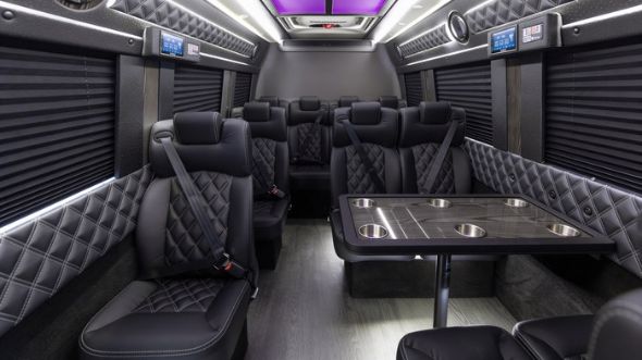 jurupa valley 15 passenger sprinter van interior