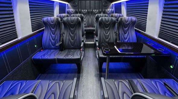 jurupa valley 20 passenger sprinter van interior