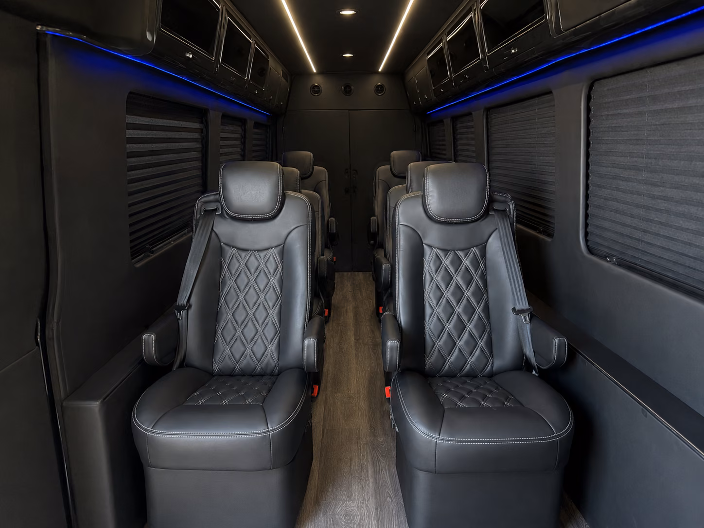 10 passenger sprinter van interior