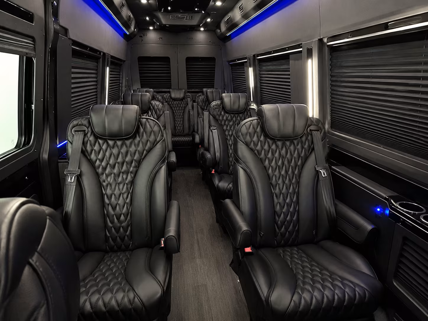 jurupa valley 10 passenger sprinter van inside