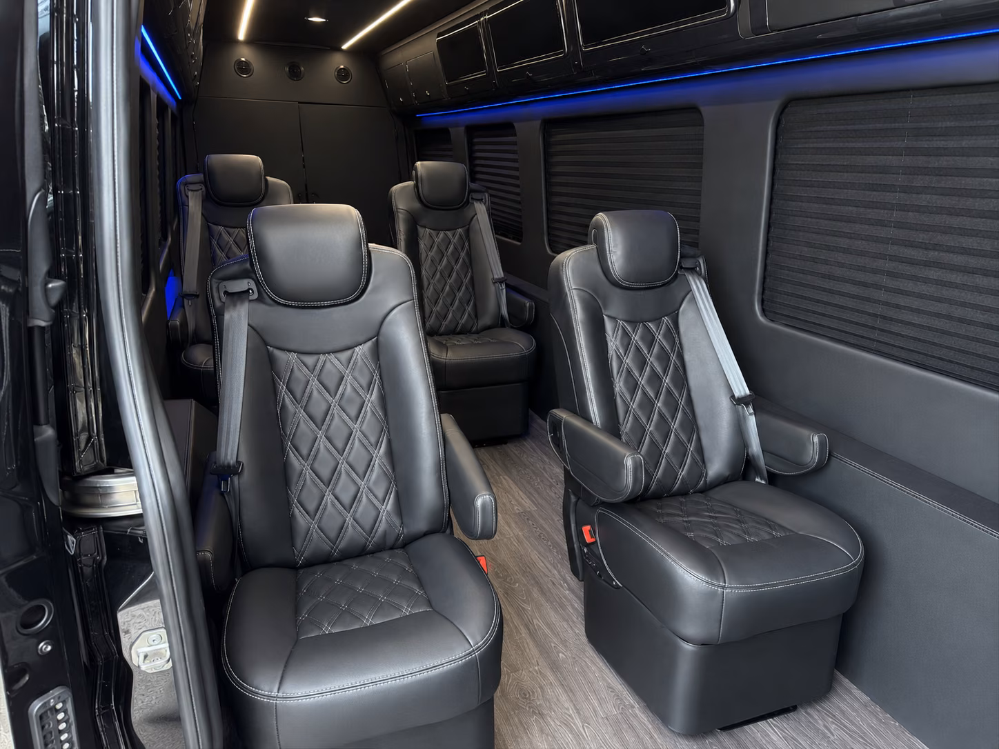 jurupa valley 12 passenger sprinter van inside