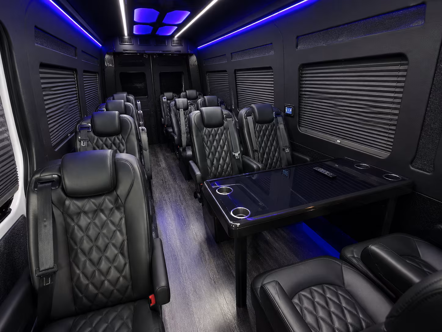 jurupa valley 12 passenger sprinter van interior