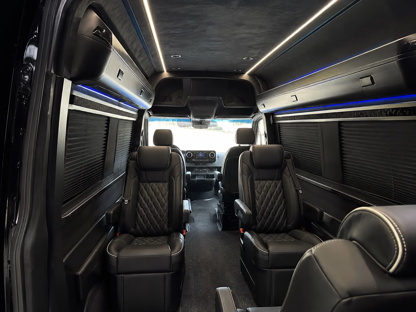 jurupa valley 15 passenger sprinter van interior