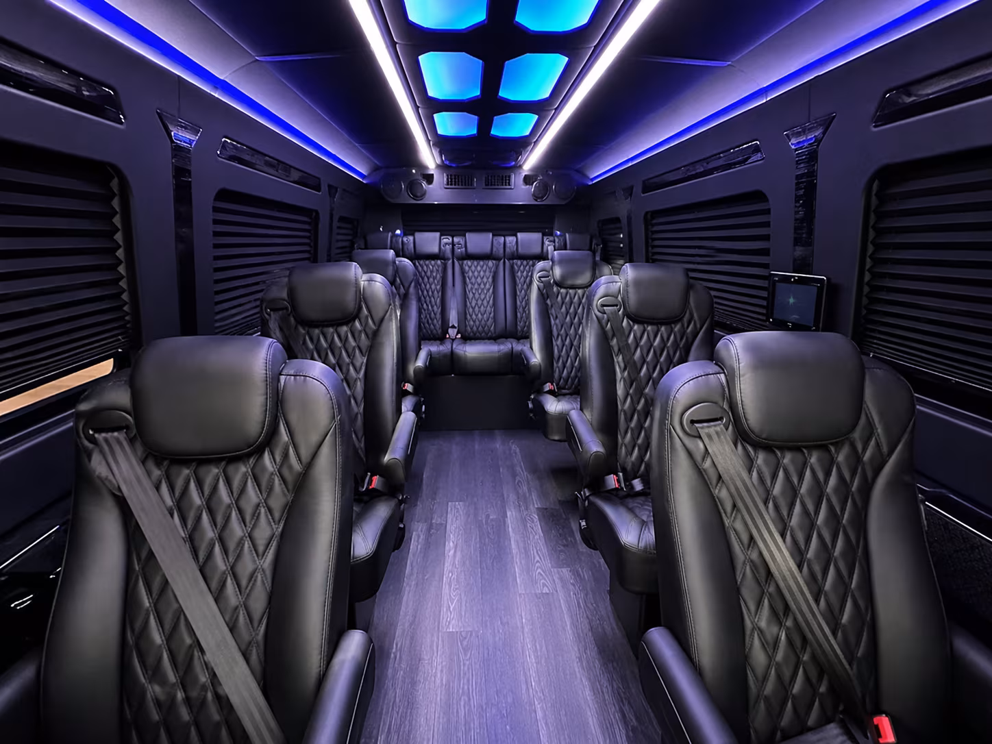 sprinter van packages for parent coordinated prom groups in jurupa valley