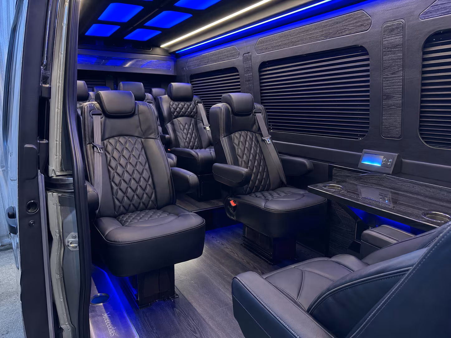 sprinter van transportation for groups and events across jurupa valley